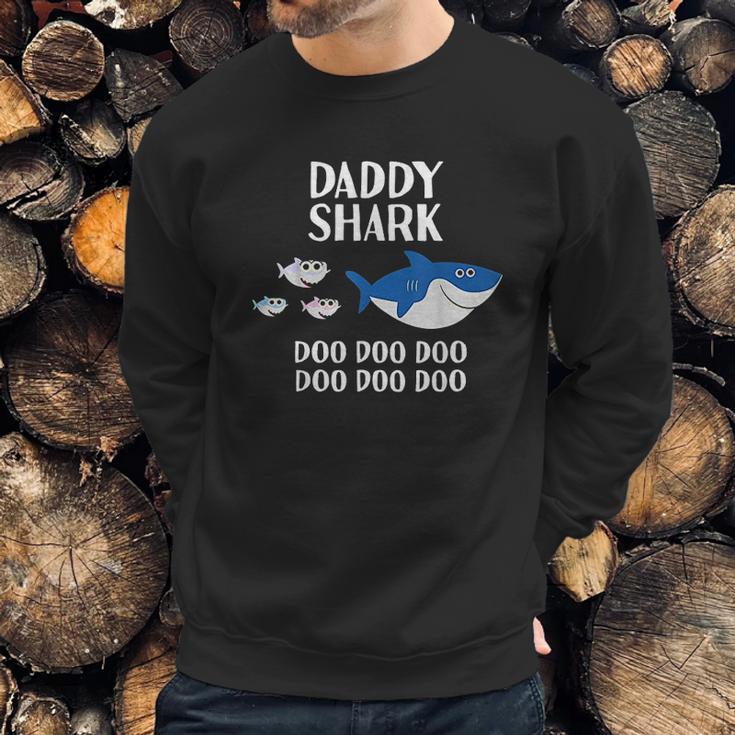 Daddy Shark Doo Doo Gift Men Sweatshirt