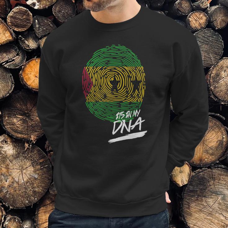 It Is In My Dna Sao Tome And Principe Baby Proud Country Flag Men Sweatshirt