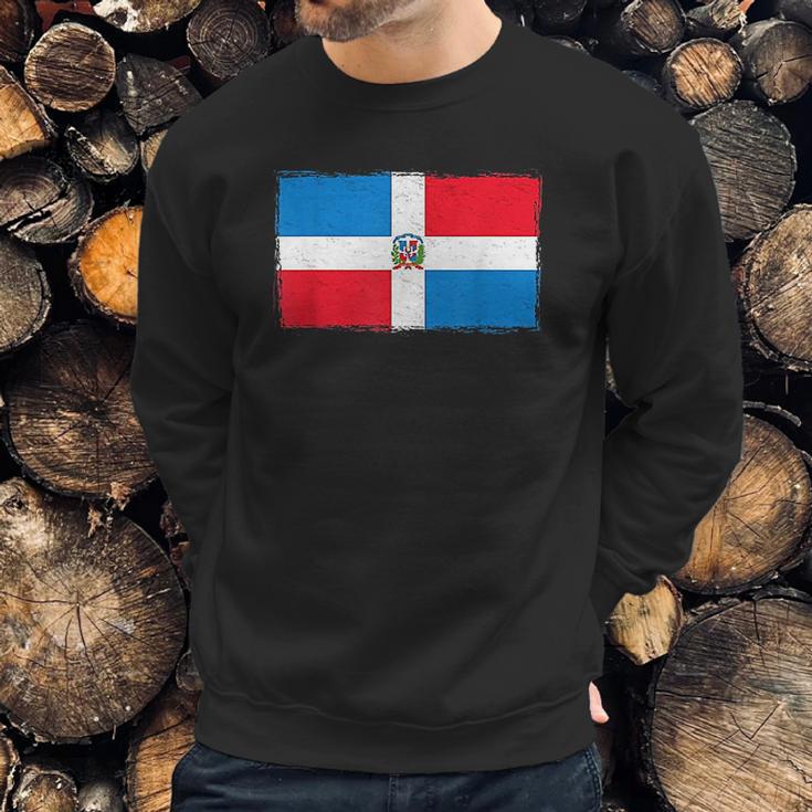 Dominican Republic Flag Carribbean Republica Dominicana Gift Men Sweatshirt