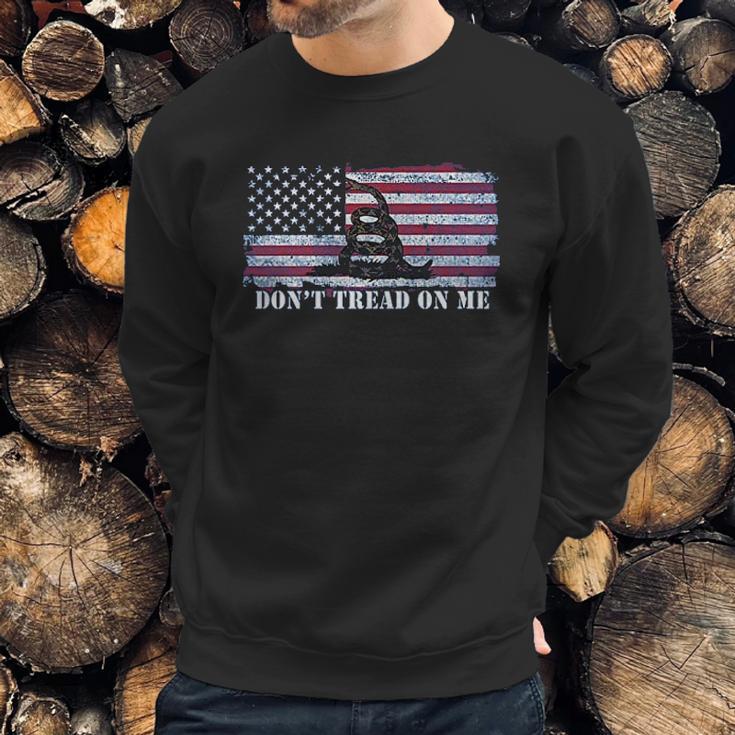 Dont Tread On Me Flag Men Sweatshirt