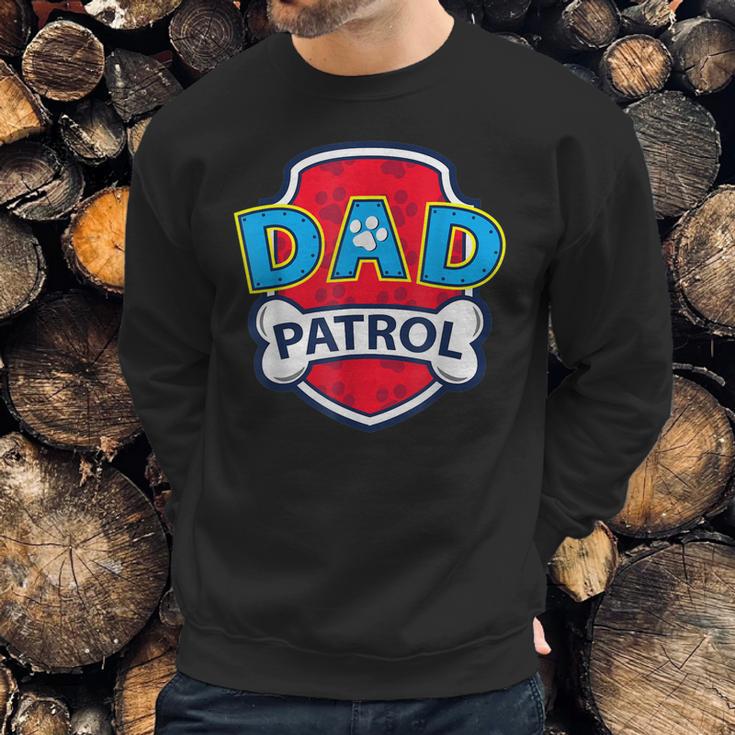 Funny Dad Patrol - Dog Dad Men Sweatshirt