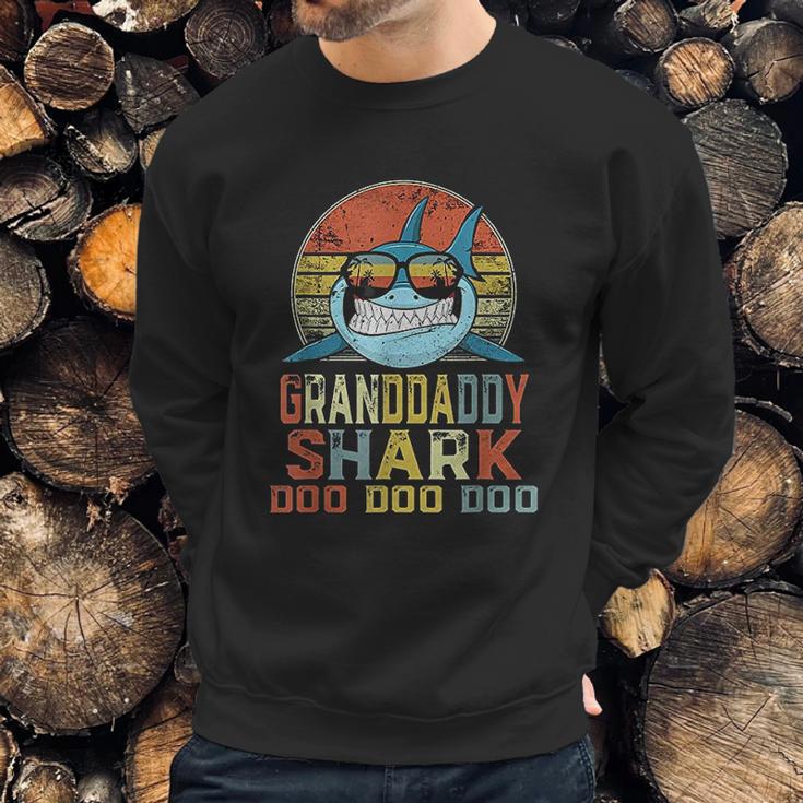 Granddaddy Shark Doo Doo Doo Matching Family Shark Men Sweatshirt