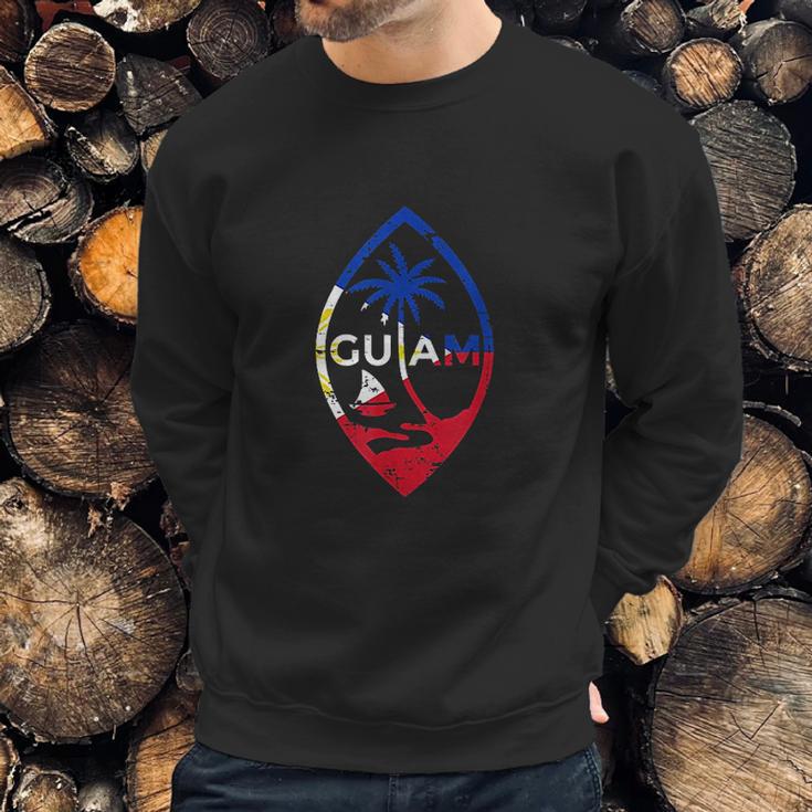 Guam Filipino Pinoy Chamorro Pride Flag Unique Gift Men Sweatshirt