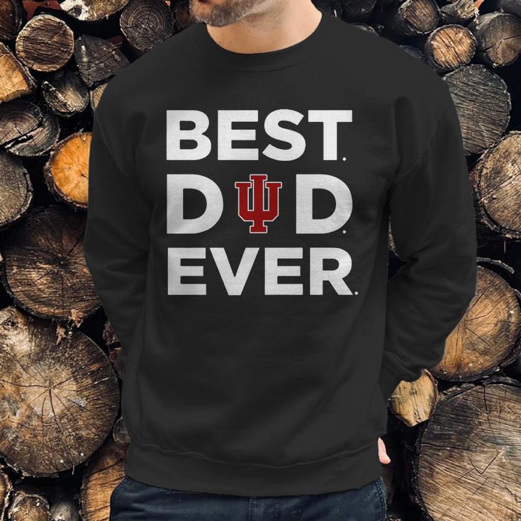 Indiana Hoosiers_Best Dad Ever Men Sweatshirt