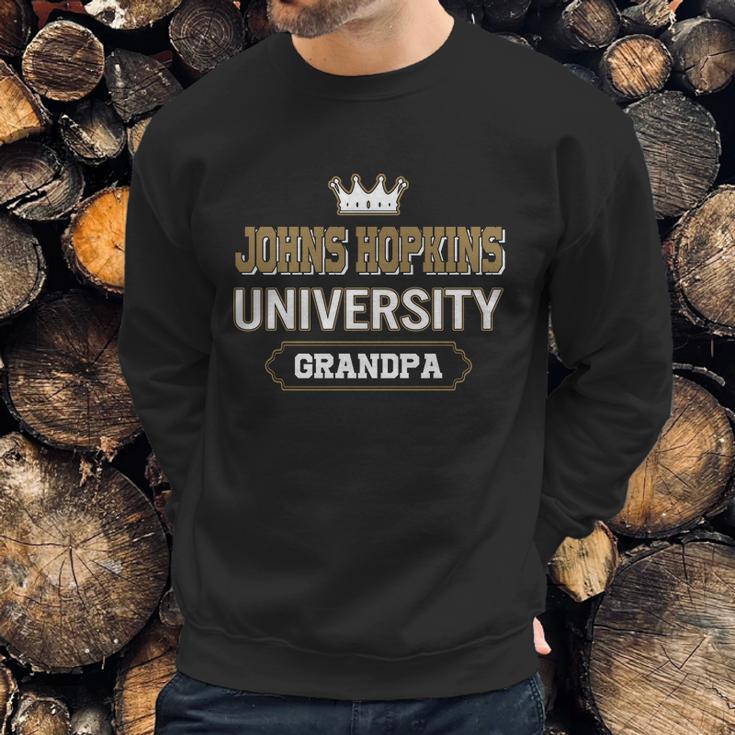 Johns Hopkins University Grandpa Great Gift For Grandparents Men Sweatshirt