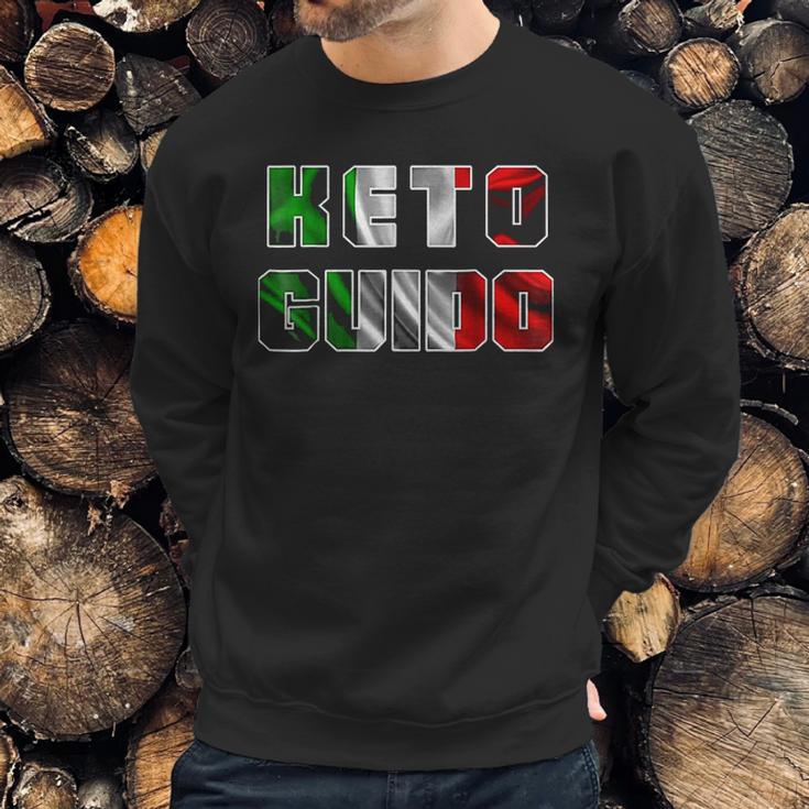 Keto Guido Italian Flag Men Sweatshirt