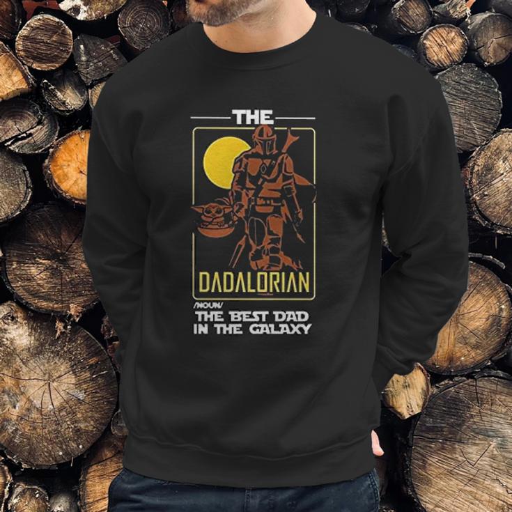 Mandalorian The Dadalorian Best Dad Men Sweatshirt