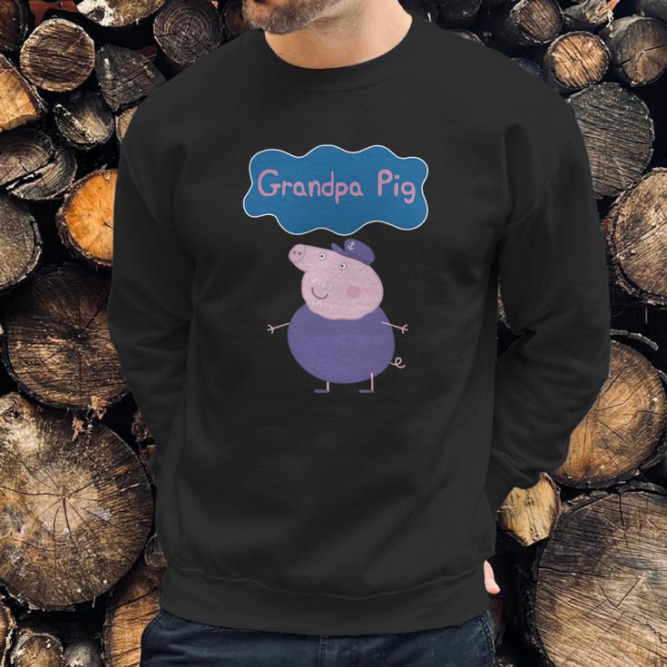 Peppa Pig Grandpa Pig Grandpa Pig Shirt Grandpa Pig Sweatshirt Grandpa Pig Hoodie Men Sweatshirt