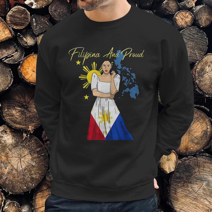 Philippines Pinay Filipina Pride Islands Flag Men Sweatshirt