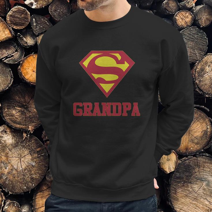 Super Grandpa Shirt Men Sweatshirt