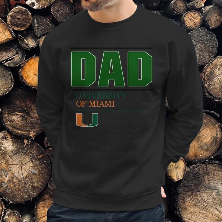 University Of Miami Proud Dad Parents Day 2020 Men Sweatshirt