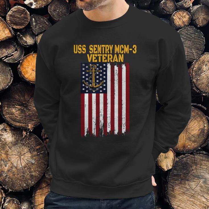 Uss Sentry Mcmgift3 Mine Countermeasures Ship Veterans Day Meaningful Gift Men Sweatshirt