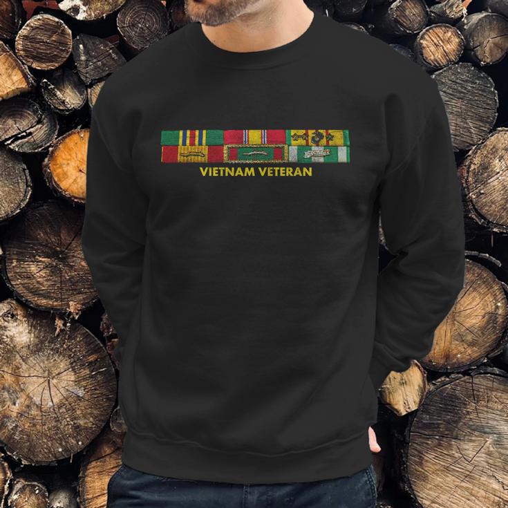 Vietnam Veteran Emblem Men Sweatshirt