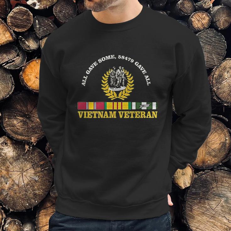 Vietnam Veteran All Gave Some 58479 Gave All Men Sweatshirt