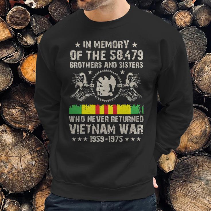 Vietnam Veteran In Memory The War Vietnam Men Sweatshirt