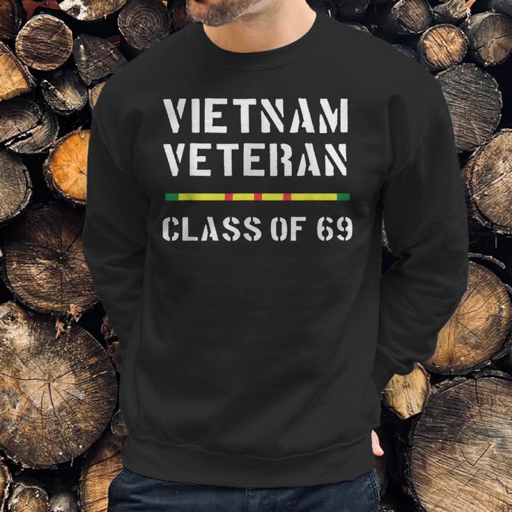 Vietnam Veteran Vet Ribbon Class Of 1969 69 Men Sweatshirt