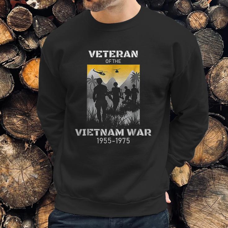 Vietnam War Us Army Veteran Men Sweatshirt