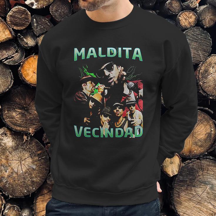 Vintage Style Maldita Vecindad Men Sweatshirt