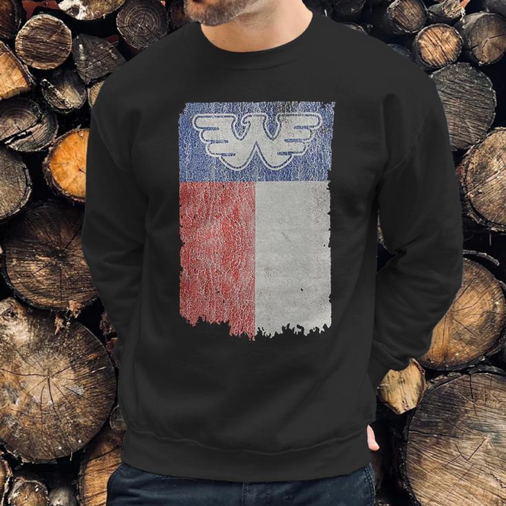 Waylon Jennings Texas Flag Men Sweatshirt