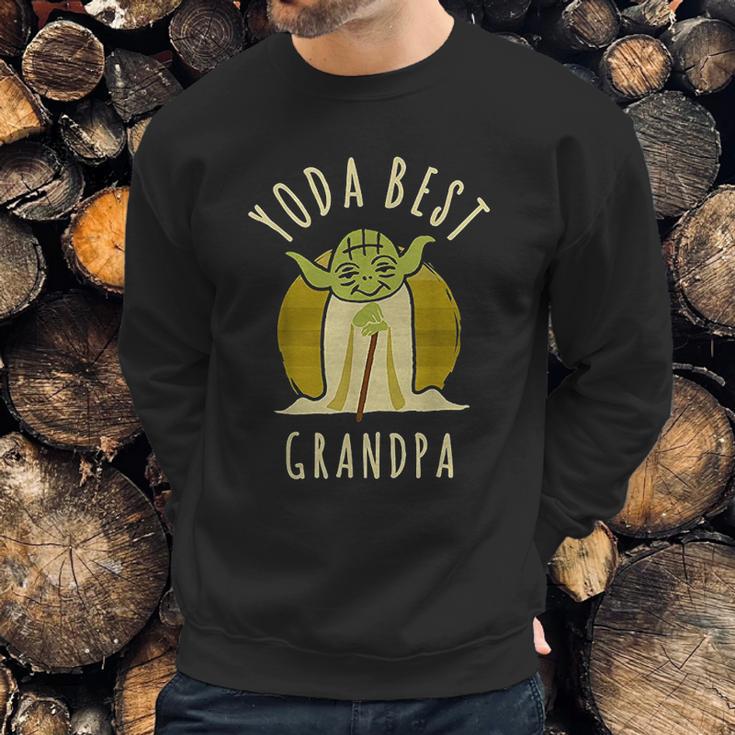 Yoda Best Grandpa Cartoon Yoda Men Sweatshirt