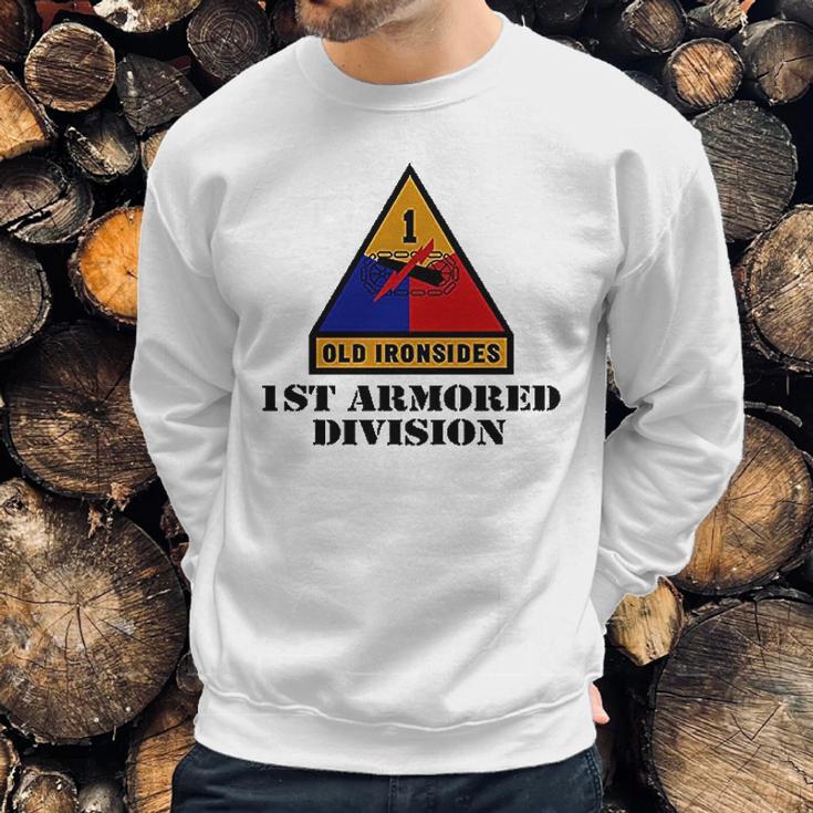 Army 1St Armored Division Full Color Veteran Men Sweatshirt