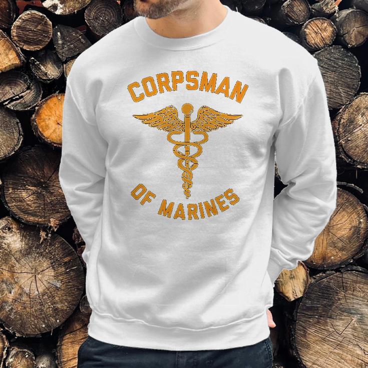 Fmf Corpsman 8404 Back Design Navy Veteran Men Sweatshirt