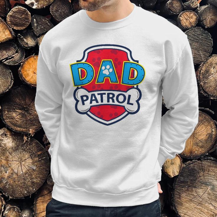 Funny Dad Patrol - Dog Dad Men Sweatshirt