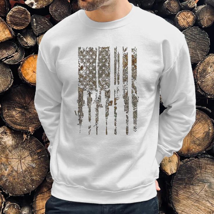 Grunt Style Realtree Edge Rifle Flag Men Sweatshirt