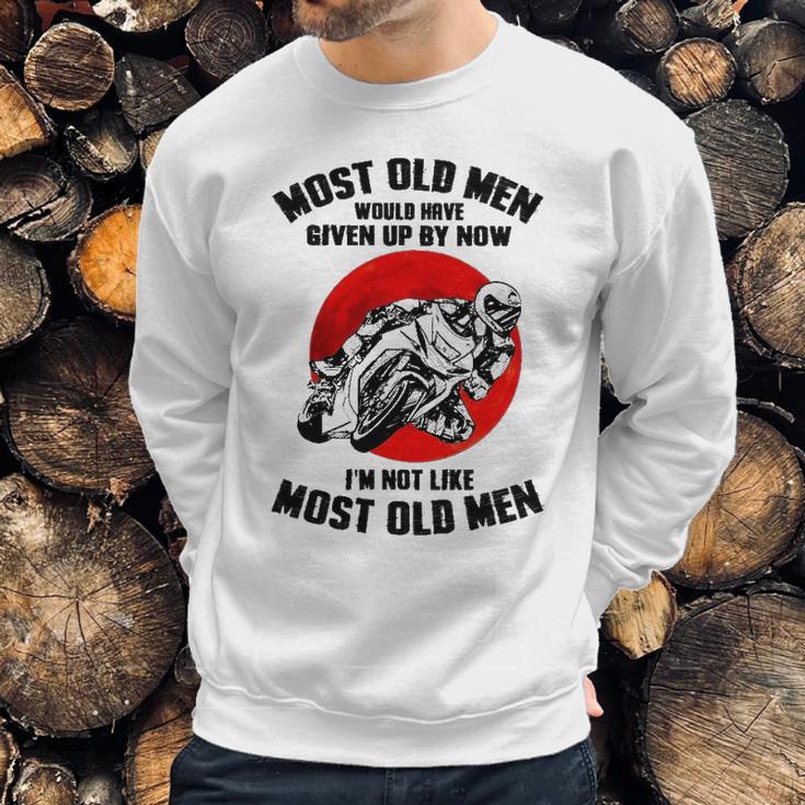 Most Old Men Motogp Men Sweatshirt