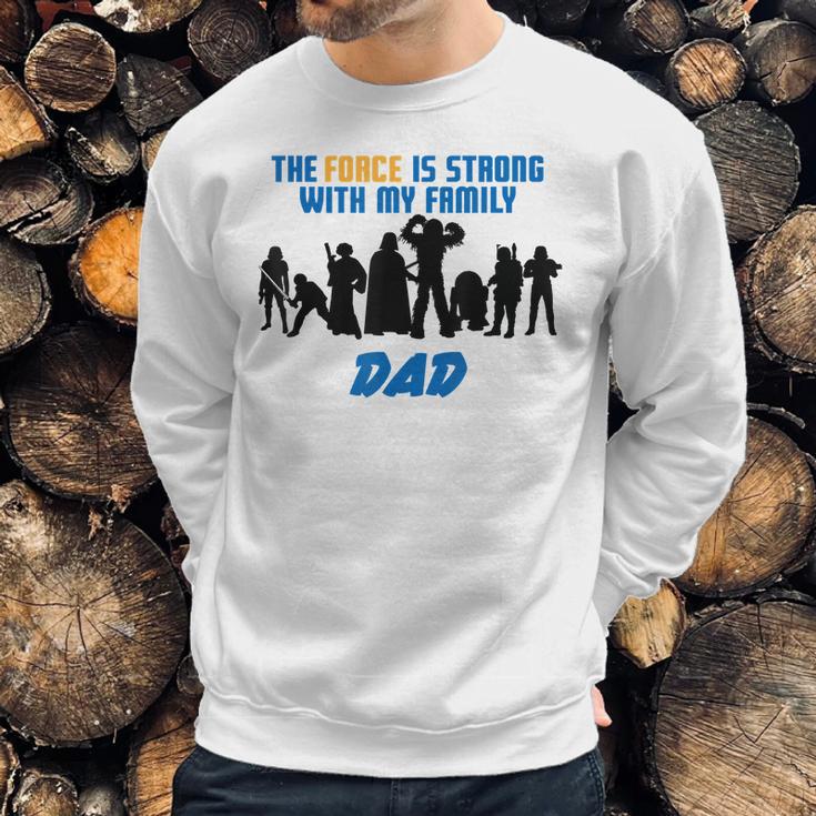 Star Wars The Force Matching Family Dad T-Shirt Men Sweatshirt