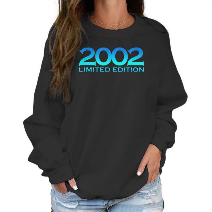 2002 20 Years Old Bday Men Women 20Th Birthday Women Sweatshirt