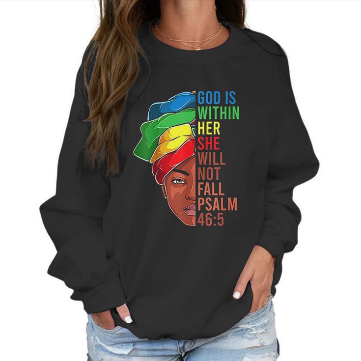 African American Apparel Jesus Christian Women Sweatshirt