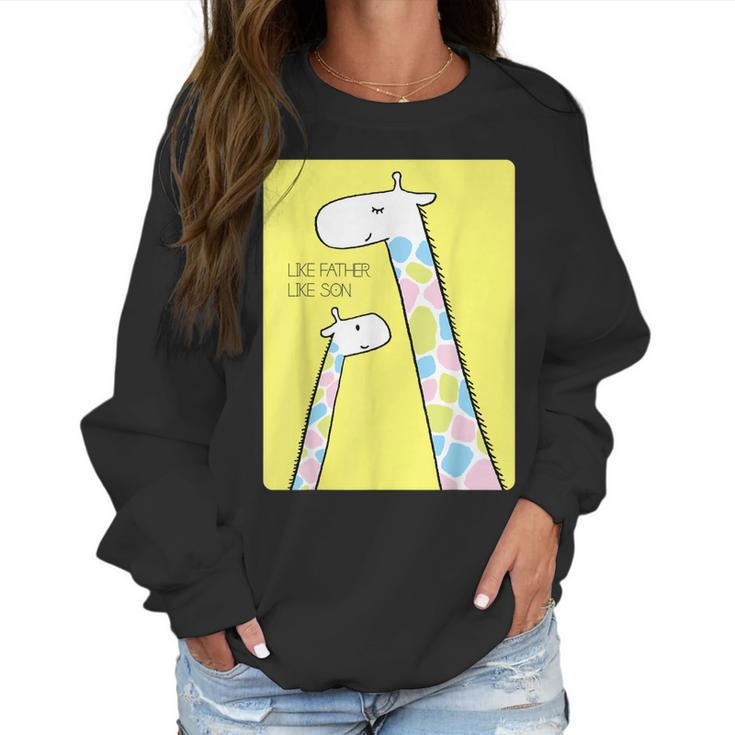 Giraffe-Family-Classic By Paqadesign1 Women Sweatshirt
