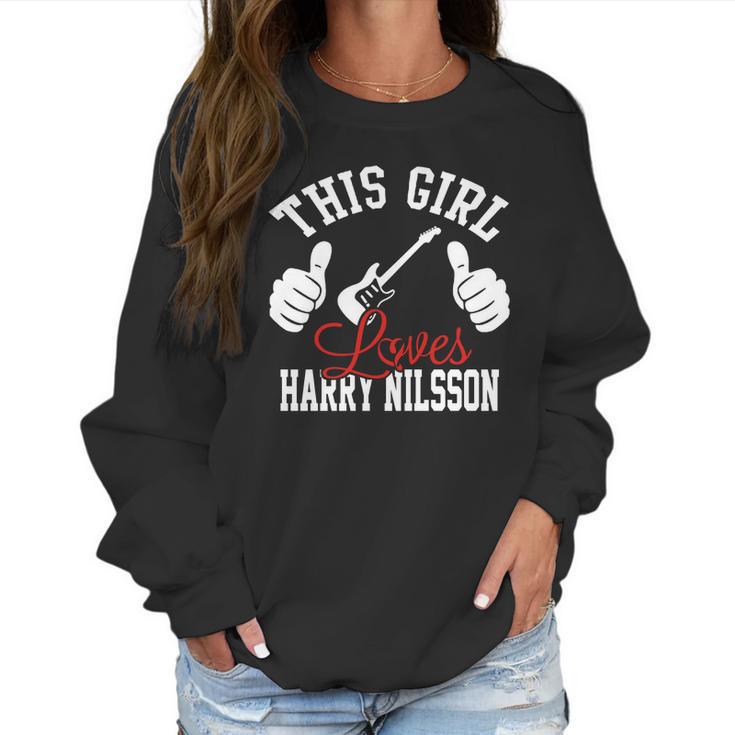 This Girl Loves Harry Nilsson Christmast 2020 Women Sweatshirt