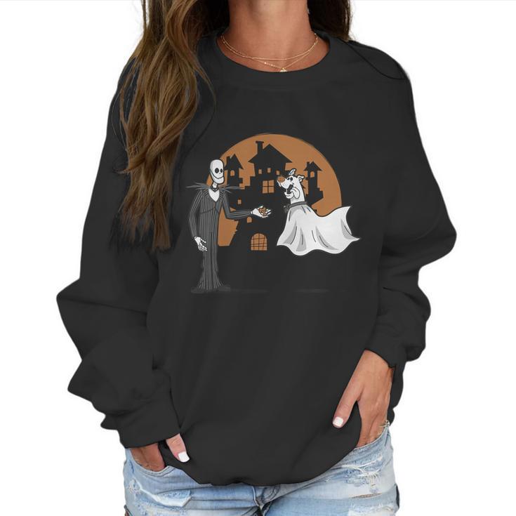 Nightmare Before Christmas Scooby Doo Tshirt Women Sweatshirt