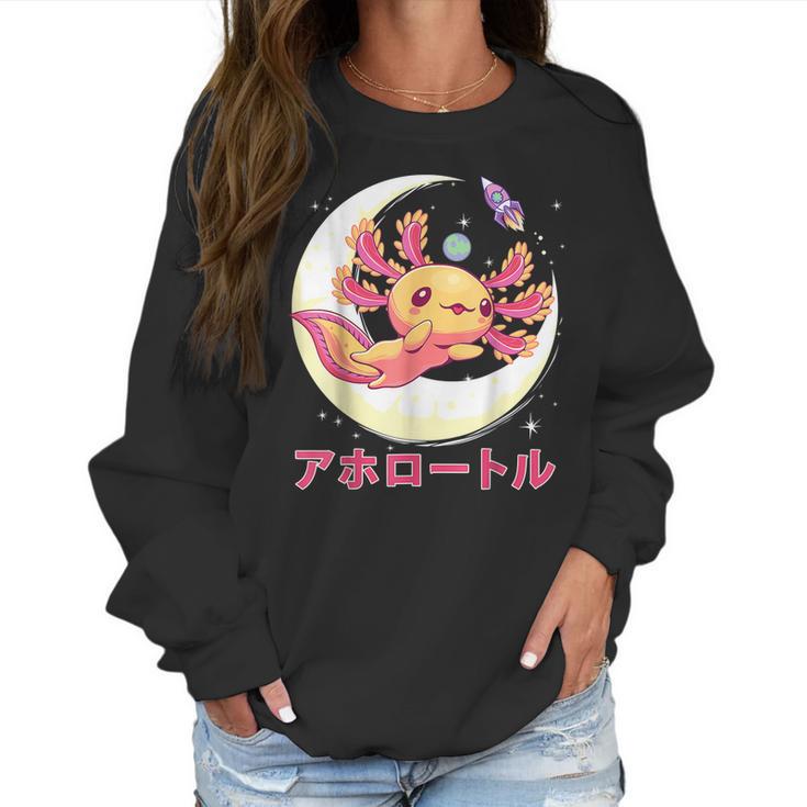 Pastel Goth Axolotl Kawaii Japanese Anime Aesthetic Nu Goth  Men Women T-Shirt Graphic Print Casual Unisex Tee Women Sweatshirt