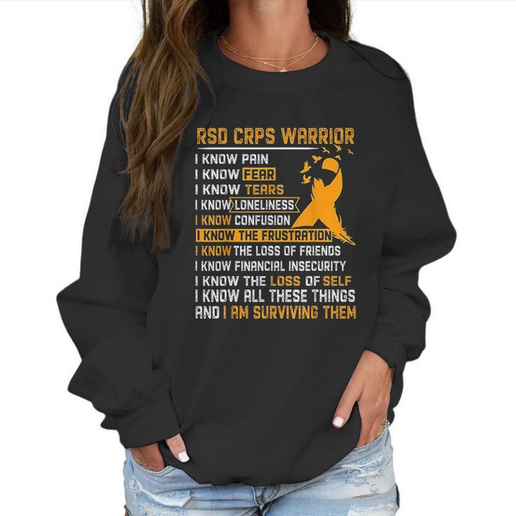 Rsd Crps Warrior For Women Men Women Sweatshirt