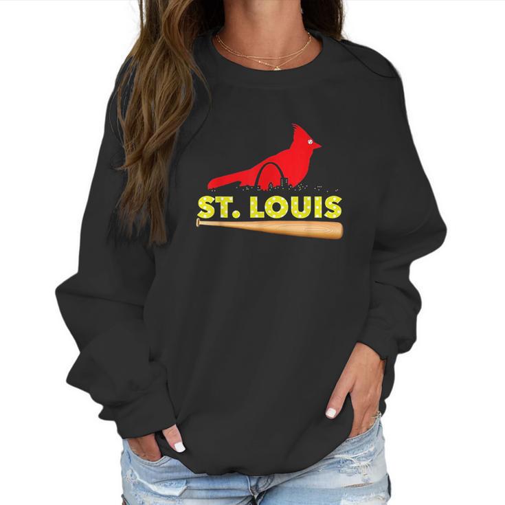 Saint Louis Red Cardinal Women Sweatshirt