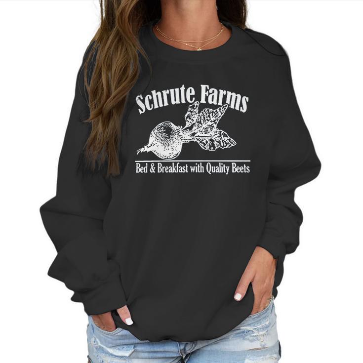 Schrute Farms Beets Bed And Breakfast Women Sweatshirt