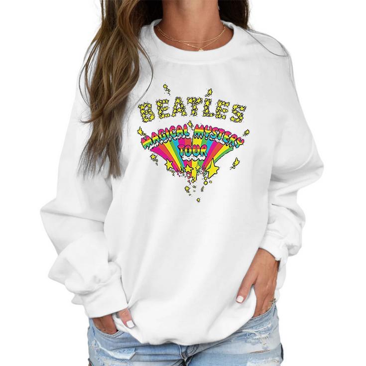 The Beatles Magical Mystery Tour Rainbow Women Sweatshirt