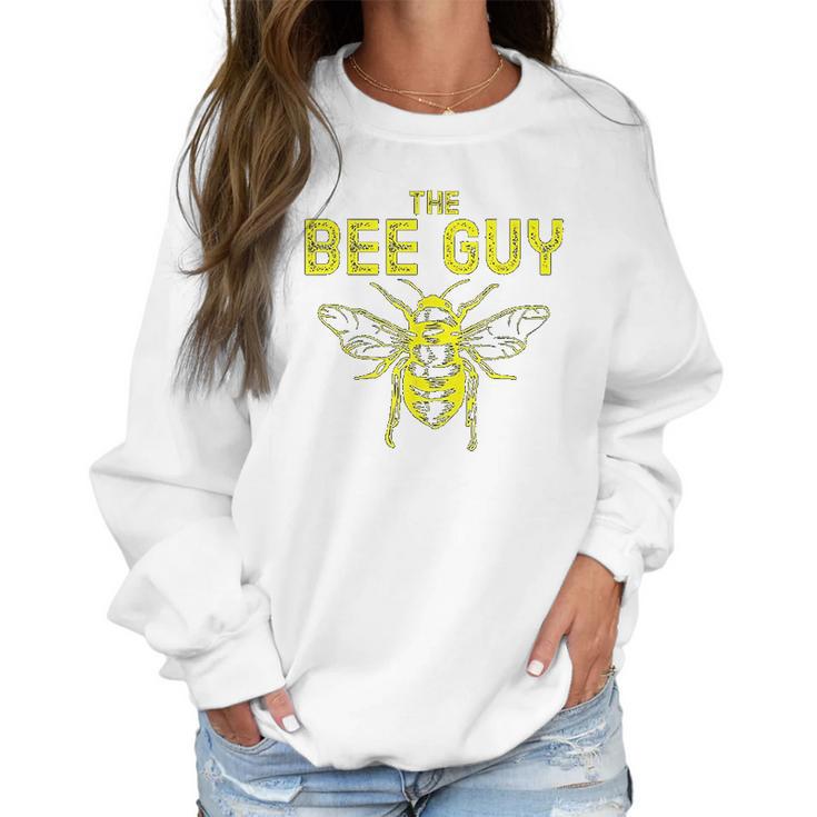 Funny Beekeeping Gift For Beekeeper   Honey Bee The Bee Guy Women Sweatshirt