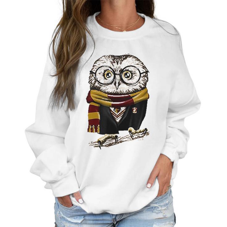 Owl Harry Pawter Magical Wizard Women Sweatshirt