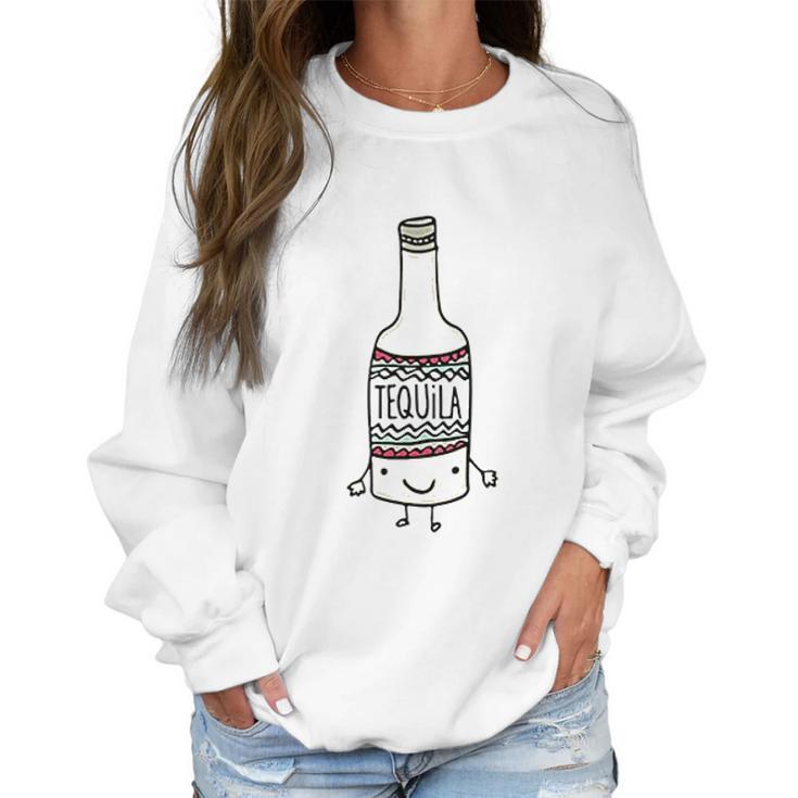 Panoware Matching Couples Tequila And Lime Women Sweatshirt