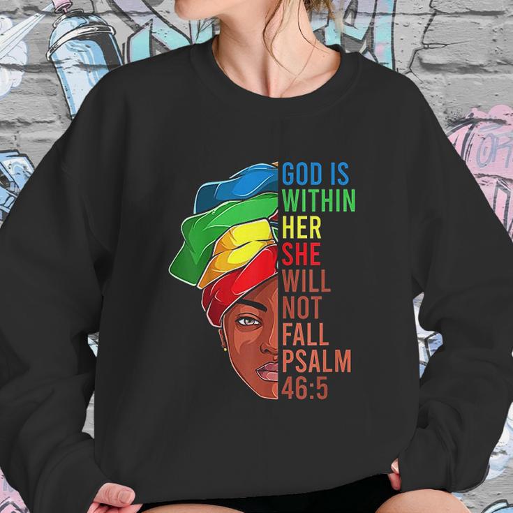 African American Apparel Jesus Christian Women Sweatshirt Gifts for Her