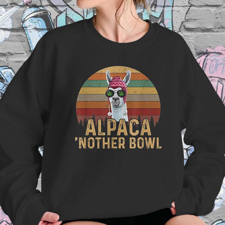 Alpaca Nother Bowl Funny Marijuana Women Sweatshirt Gifts for Her