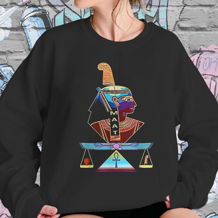 Ancient Egyptian Goddess Maat Women Sweatshirt Gifts for Her