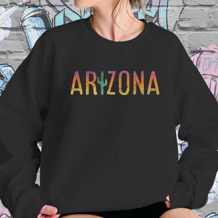 Arizona State Souvenir Arizona Cactus Funny Gift Women Sweatshirt Gifts for Her