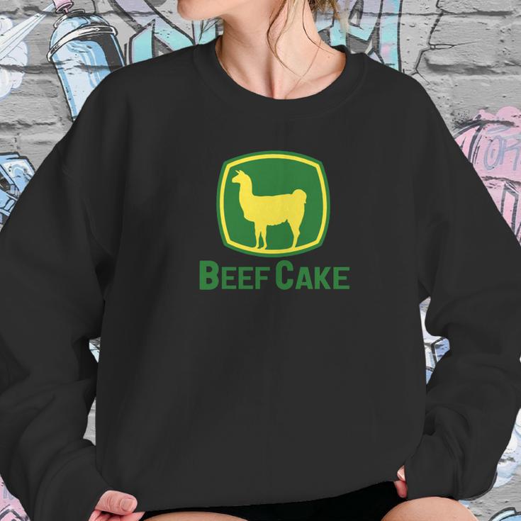 Beefcake Merchandise Googan Squad Beef Cake Llama Women Sweatshirt Gifts for Her