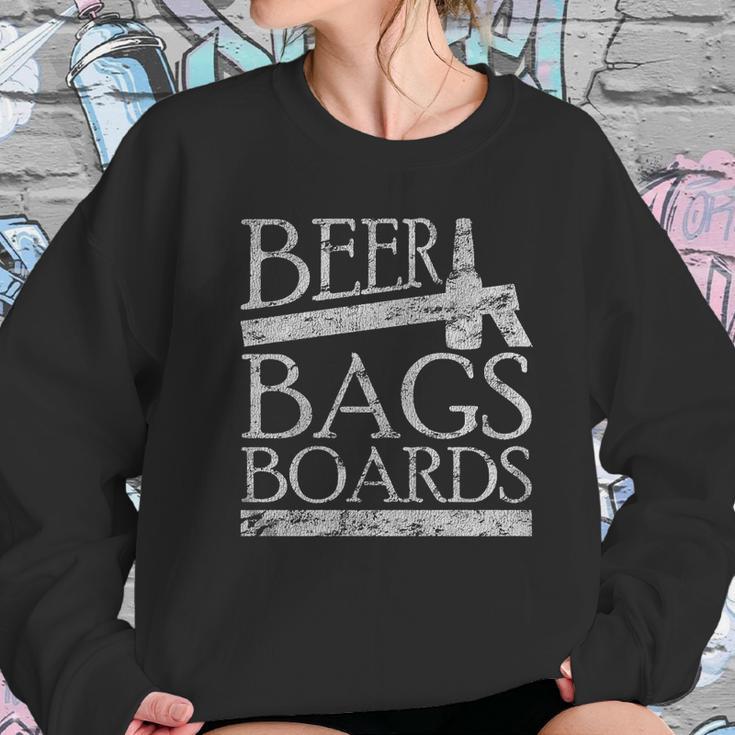 Beer Bags Boards Funny Cornhole T-Shirt Women Sweatshirt Gifts for Her