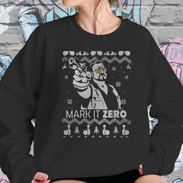 The Big Lebowski Mark It Zero Christmas Women Sweatshirt Gifts for Her